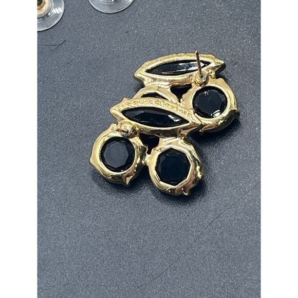 Kate spade New York Desert Stone Cluster Black Glass Gold Tone Stud
Earrings - Picture 10 of 14